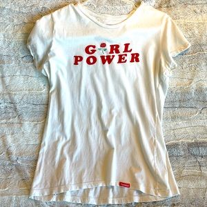 Plain shirt Girl Power (M)